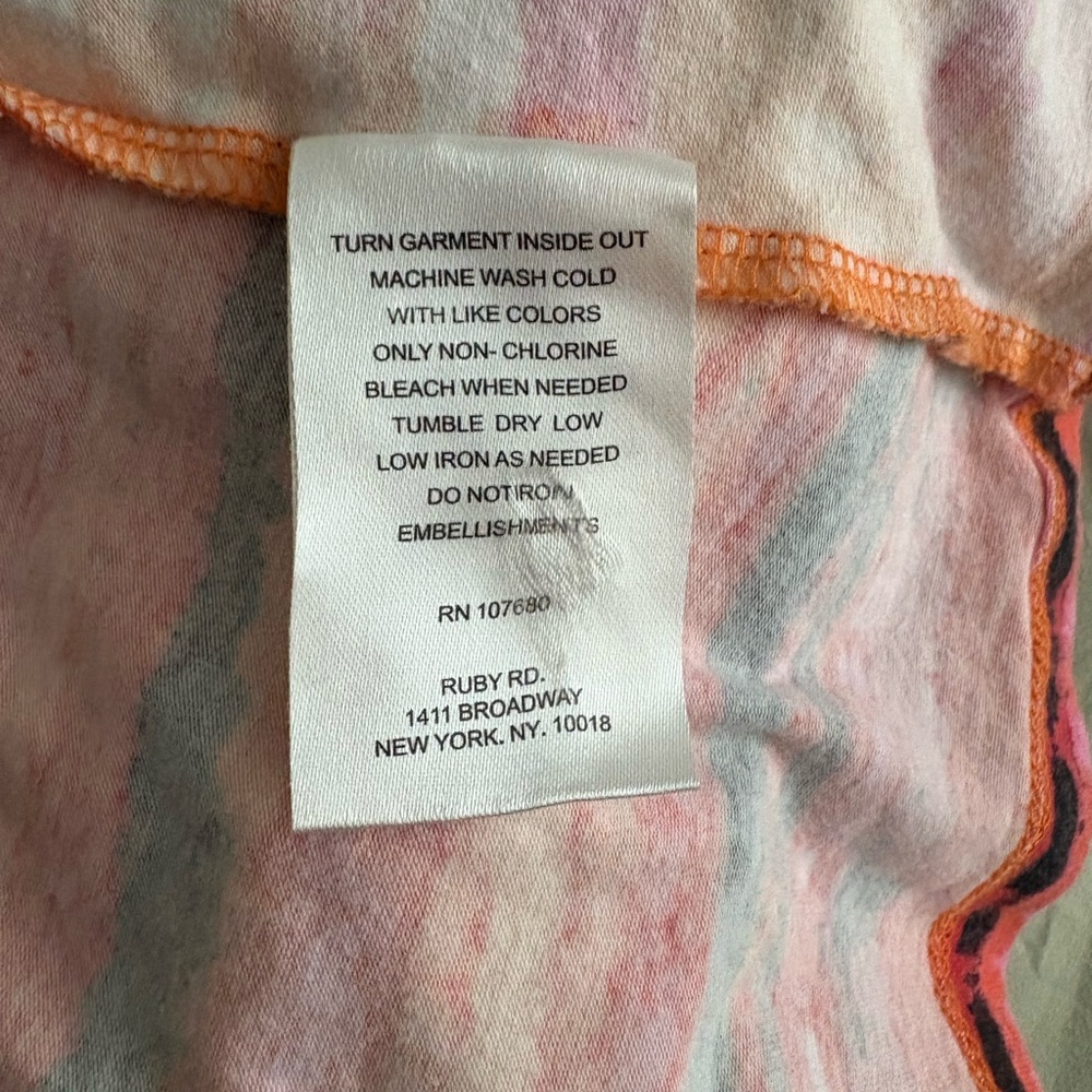 Ruby Rd Striped Long Sleeve Top - Picture 5 of 6